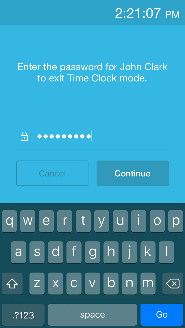 Clock Mode How to Enter Time Clock Mode