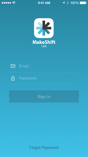 MakeShift live login 1 