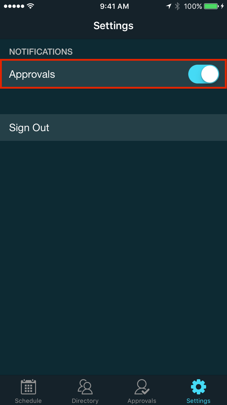 Setting Notification Preferences