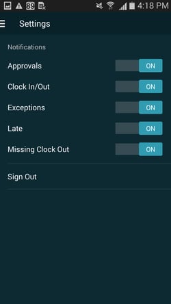 Setting Notification Preferences android 3
