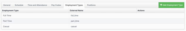 add employment type