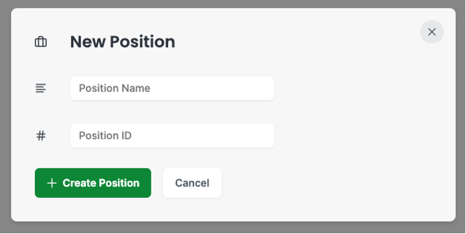 How to Create Positions - Beta